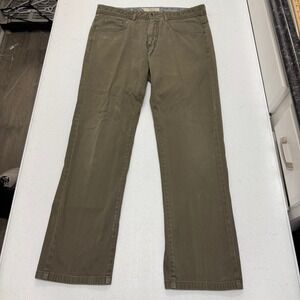 Ballin Crescent Modern Fit Pima Cotton Pants Fatigue Green Mens‎ 32x27.5